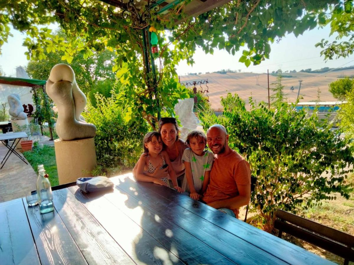 "La Casa Degli Ulivi Art B&B" Trecastelli Dış mekan fotoğraf